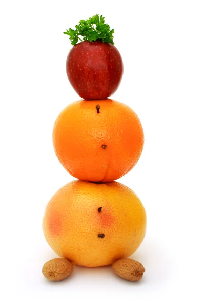 Divertido fruitman — Fotografia de Stock