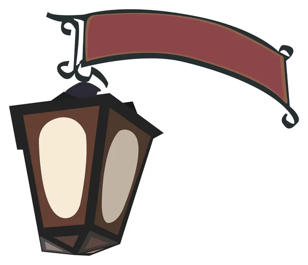 Винтаж и старый фонарь — стоковое фото