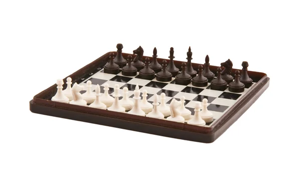 Мини шахматы — стоковое фото
