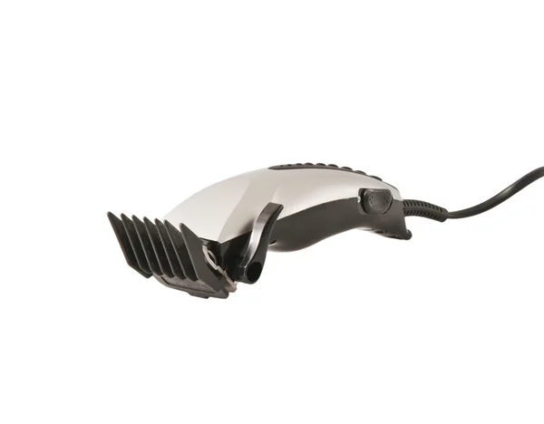 Haarschneidemaschine Für Eine Frisur Isoliert Auf Weißem Hintergrund — Stockfoto