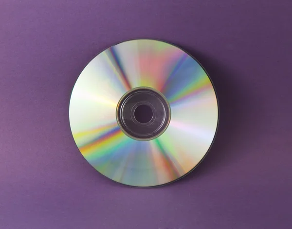 Компьютерный Rom Фиолетовом Фоне — стоковое фото