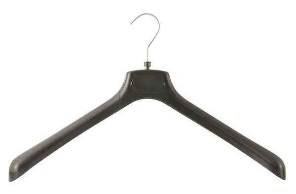 Zwarte kleren hanger — Stockfoto