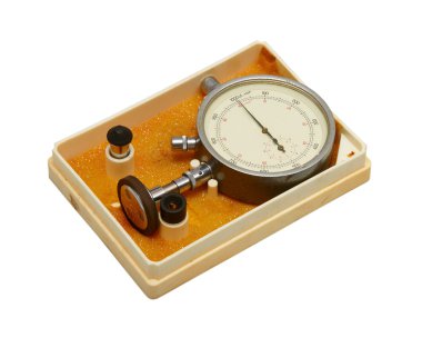 Instrument for measuring speed clipart