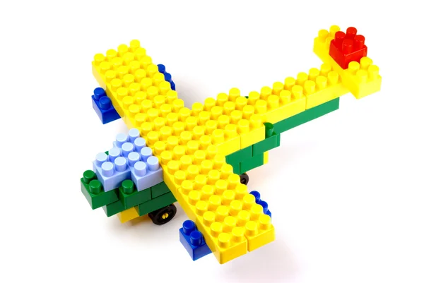 Samolot Zabawkami Elementy Obraz Stockowy