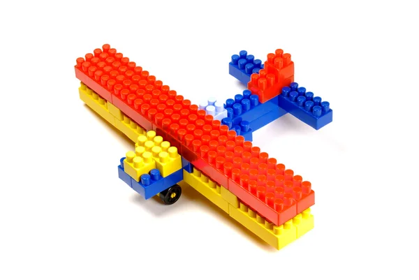 Toy building blocks Stockafbeelding