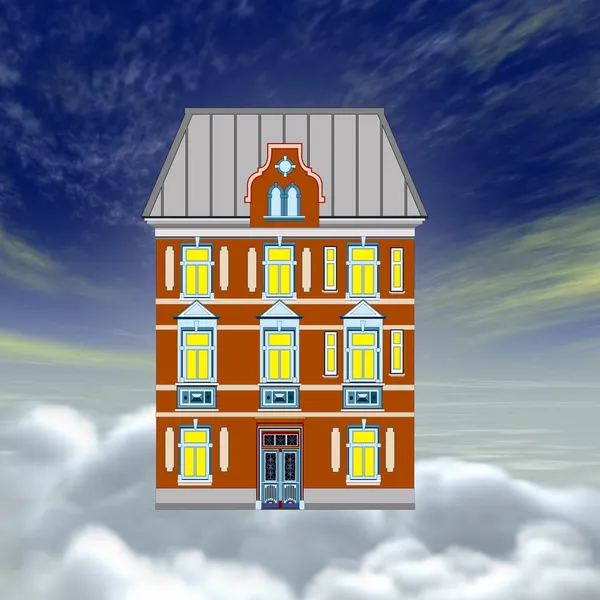Дом Вашей мечты и хорошая инвестиция в недвижимость — стоковое фото
