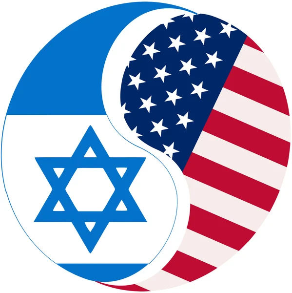 Stati Uniti e Israele — Foto Stock