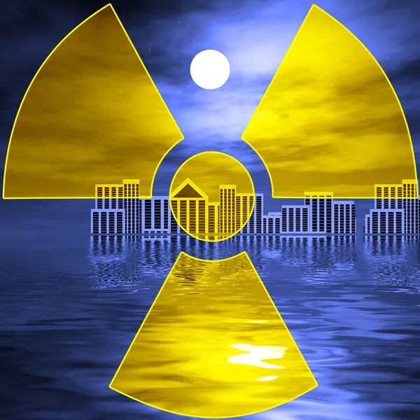 Nukleära katastrofer — Stockfoto