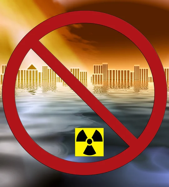 Nuclear disasters — Stock Photo, Image