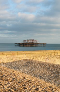 Brighton pier İngiltere Doğu