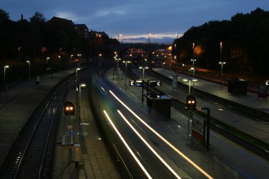 tren istasyonu şehir