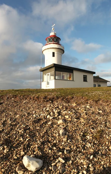 Lighthouse beach kusten — Stockfoto