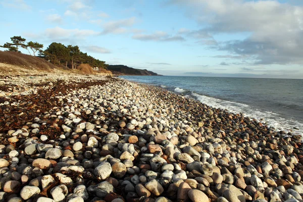 stock image Beach pebbles coast