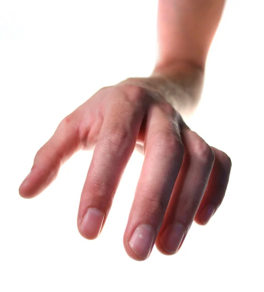 Greppa och stjäla hand — Stockfoto