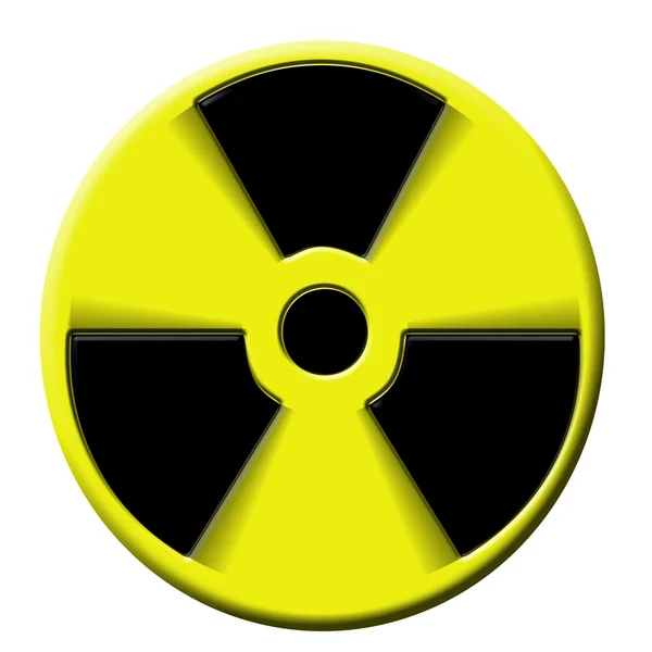 Jaderný výbuch varování — Stock fotografie