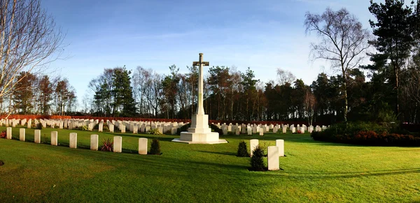 War memorial cemetery — Stock Photo, Image