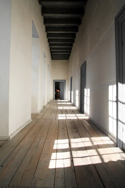 廊下のマナーハウス インテリア — ストック写真