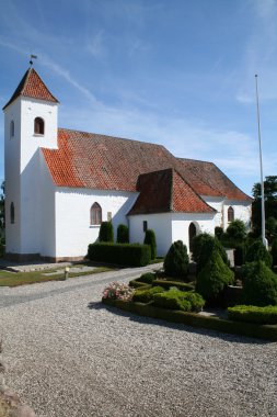 Danish church clipart