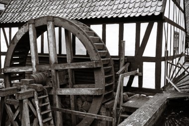 Watermill clipart