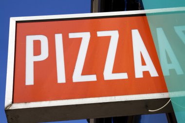 Pizza sign clipart