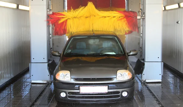 Bil tvättmaskin — Stockfoto
