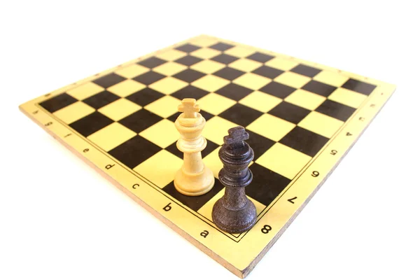 Jogo de xadrez vitória — Fotografia de Stock