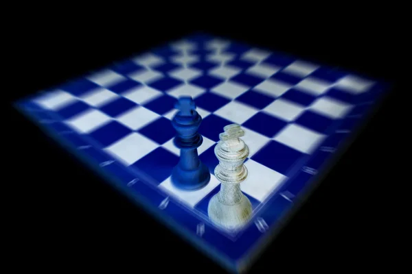 象棋游戏胜利 — 图库照片