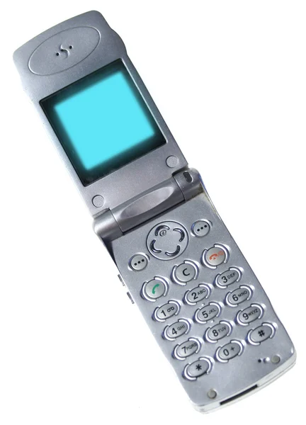 Мобильный телефон связи — стоковое фото