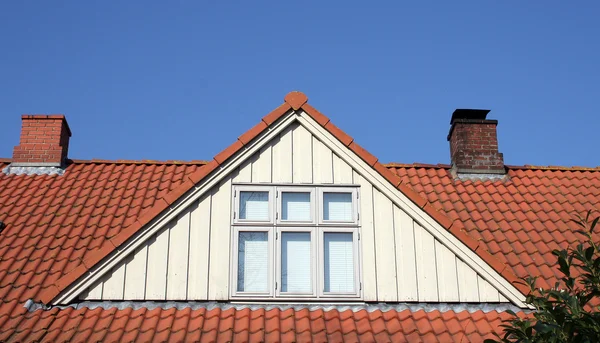 Dachgeschossausbau Gauben — Stockfoto
