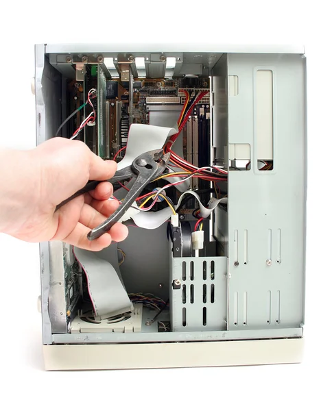 PC reparação de computadores — Fotografia de Stock