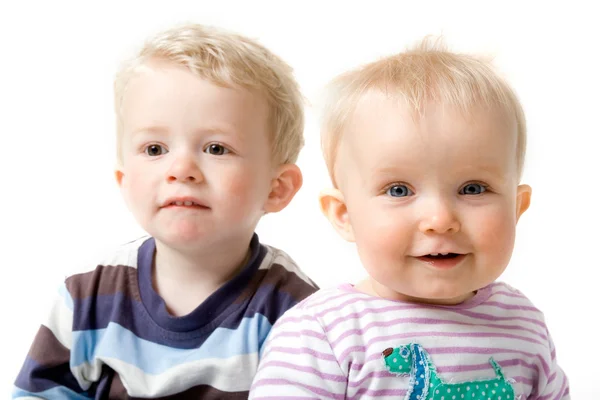 Brother and sister siblings — Stock Photo, Image