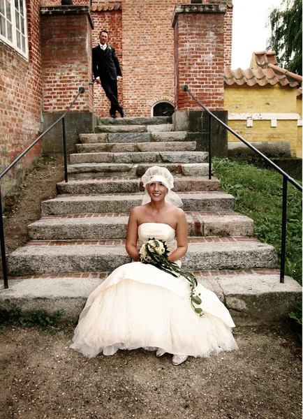 Γαμήλιο ζεύγος — Φωτογραφία Αρχείου