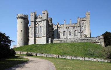 Castle medieval English Arundel clipart