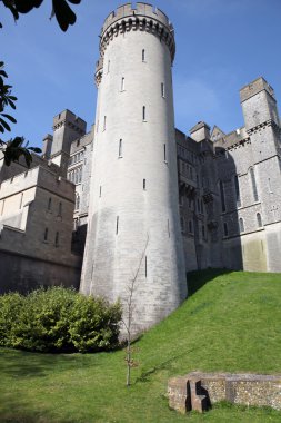 Castle medieval English Arundel clipart