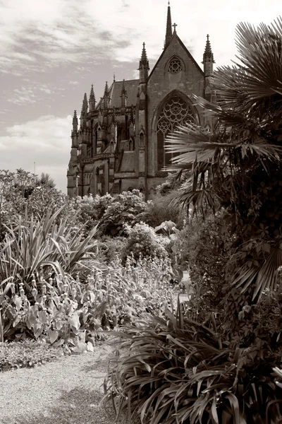 Katedra ogród Arundel — Zdjęcie stockowe
