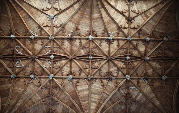 Kerk Plafond Van Fitzalan Kapel Arundel Castle Engeland Houten Architectuur — Stockfoto