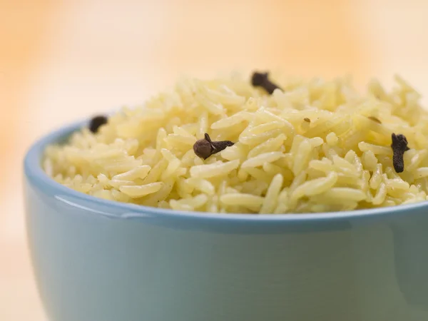 Skål av pilaff ris — Stockfoto