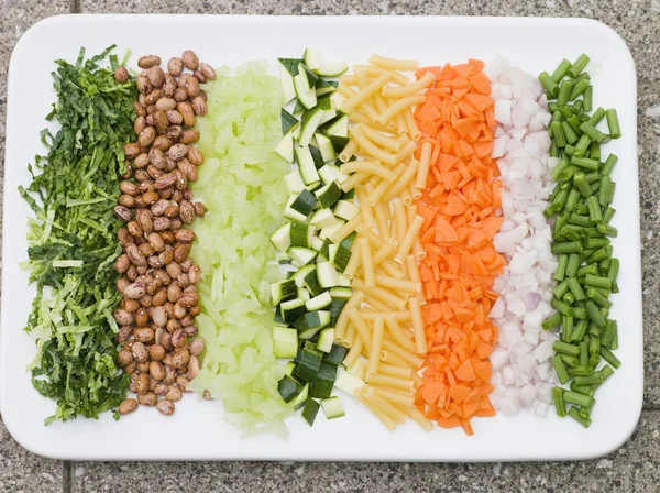 Vegetales para sopa Minestrone —  Fotos de Stock