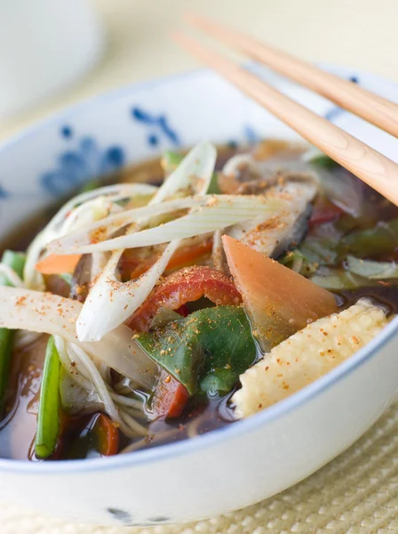 日本の野菜スープ — ストック写真