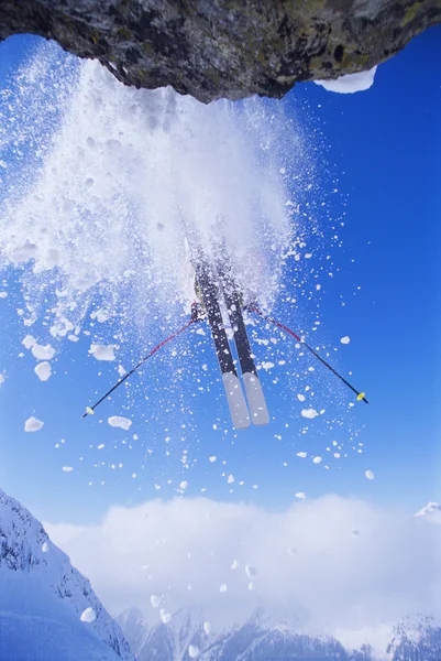 Skispringen — Stockfoto