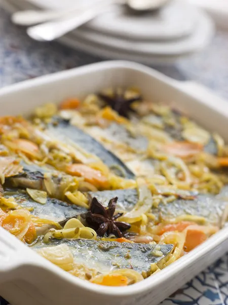 Escabeche of Sardines — Stock Image Escabeche of Sardines Royalty Free Stock Images
