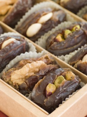 Box of Stuffed Dates clipart