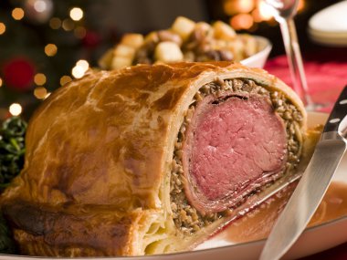 Carved Beef Wellington clipart