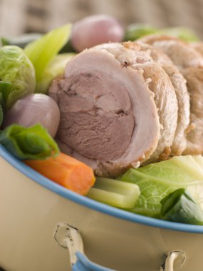 Pot au Feu Belly Pork Sliced clipart