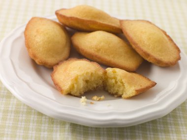 Plate of Madeleine's clipart