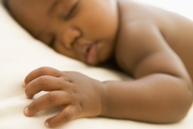 Baby sleeping clipart