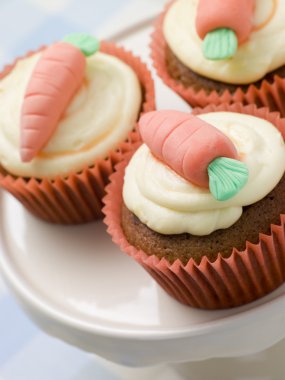 Carrot Cup Cakes clipart