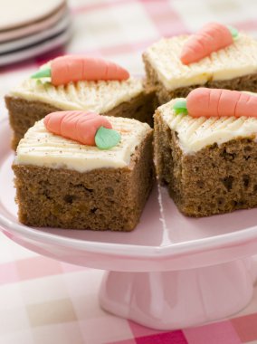 Carrot Cake Squares clipart