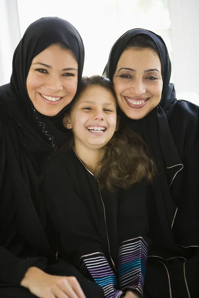 Three Generations Middle Eastern Women — Stock Photo, Image