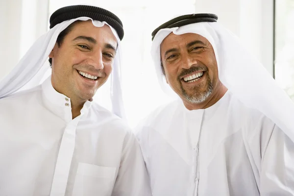 Πορτρέτο των δύο ανδρών Μέσης Ανατολής — Φωτογραφία Αρχείου
